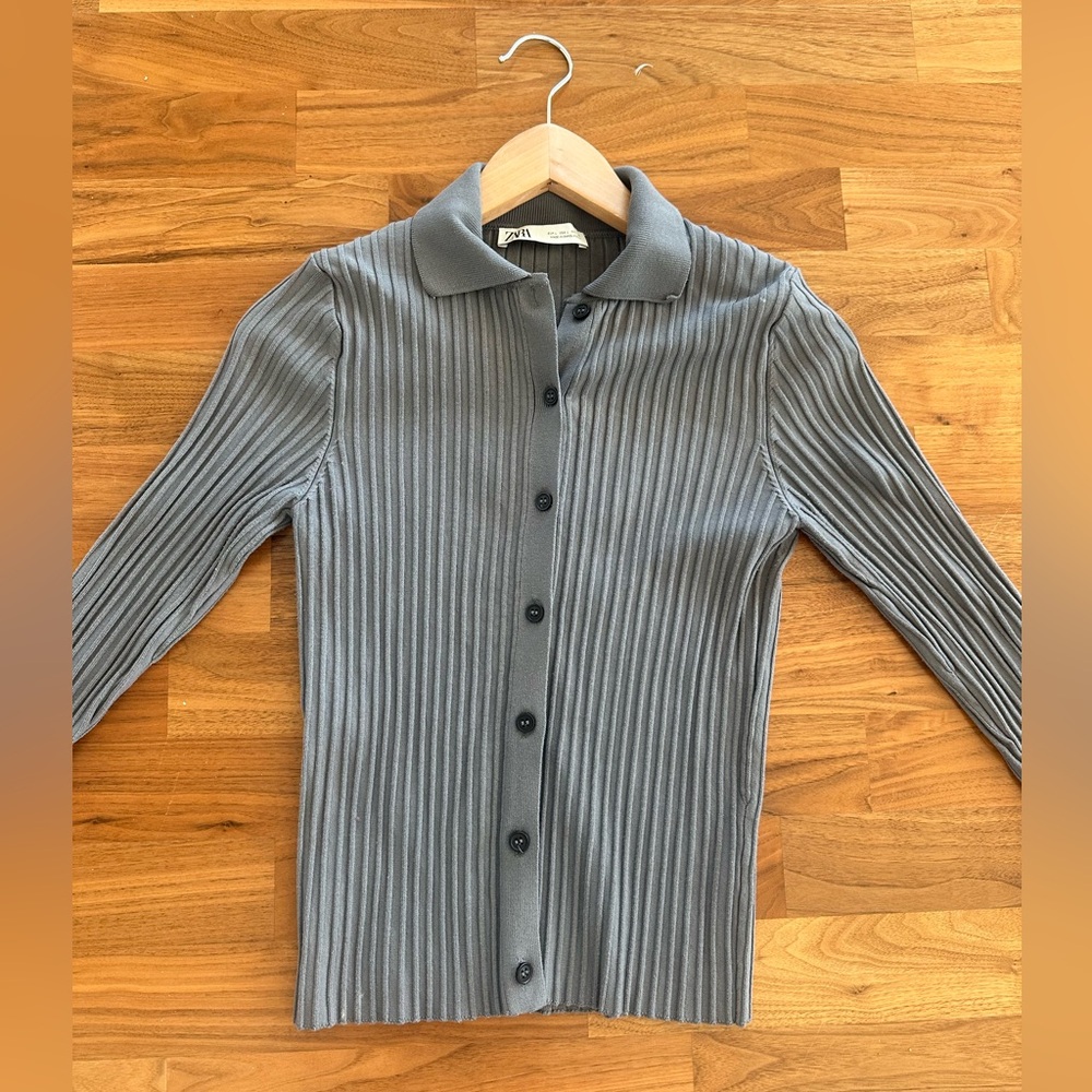 Zara button up cardigan